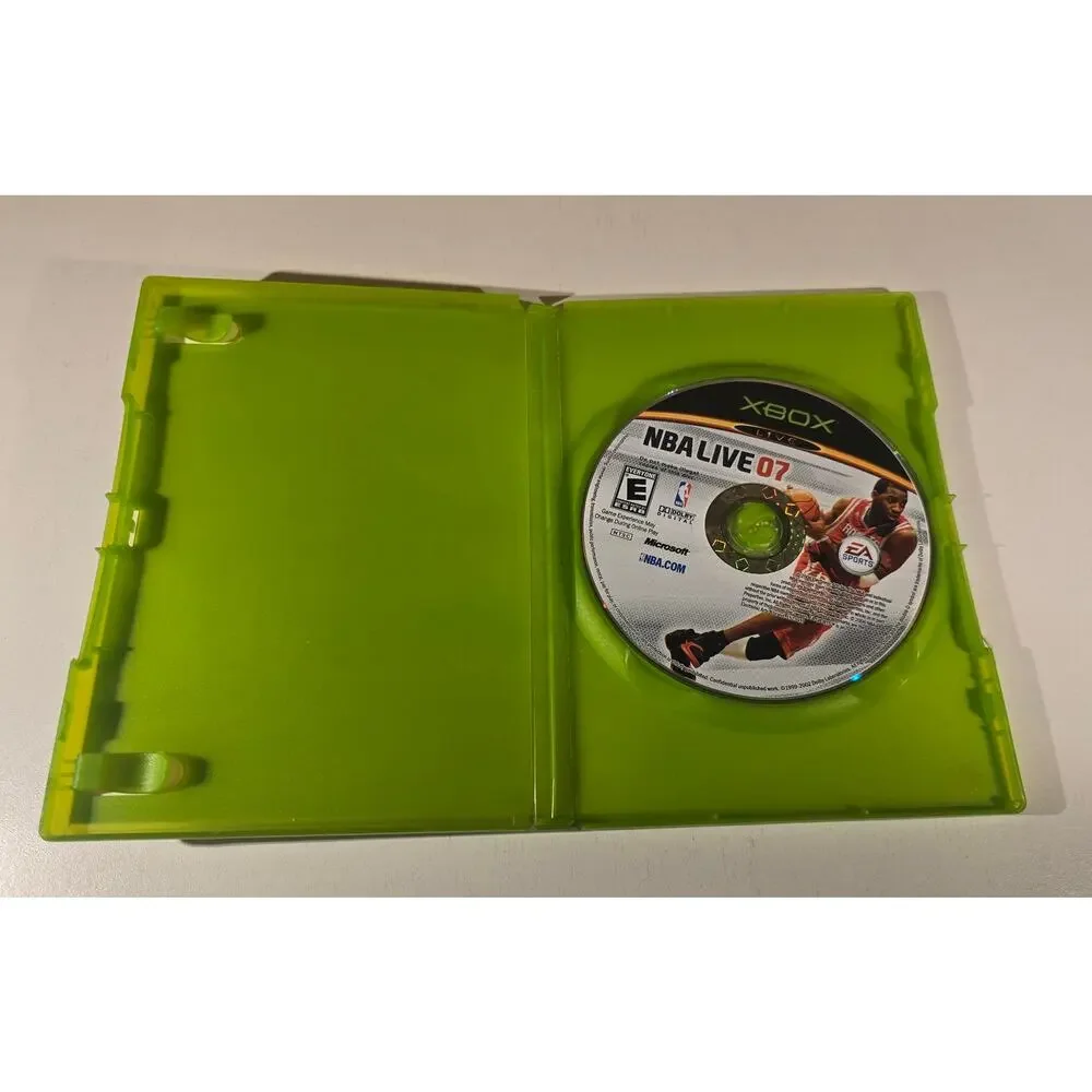 NBA Live 2004 2005 07 Original Xbox Game Lot (3  games) BASKETBALL